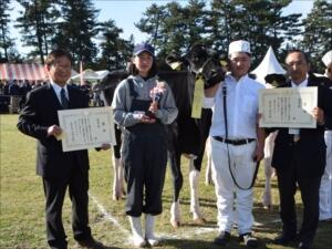 関東地区ホルスタイン共進会での活躍