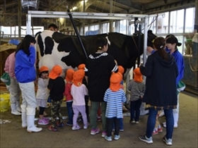 ふれあい動物園の開催