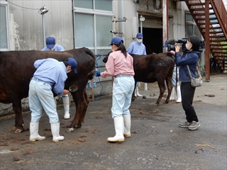 取材の様子１