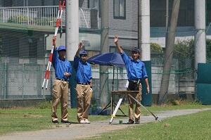 競技の様子（終了）