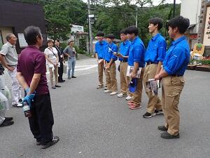 地域の方と交流