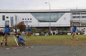 平板測量、本番前前日最後の練習！