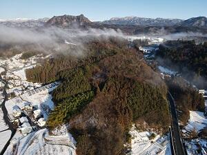 北方-中之条中学校-岳山 (photo : sakanishi)