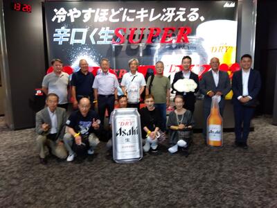 アサヒスーパードライミュージアム見学